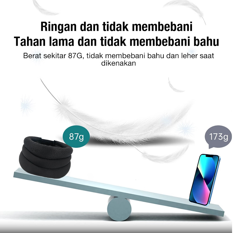 Promosi Hari Kemerdekaan-Potongan harga 70rb-kejutan penawaran spesial! Penyangga leher anti ngorok - Direkomendasikan oleh dokter profesional - Tidur yang aman